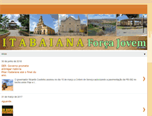 Tablet Screenshot of itabaianaforcajovem.blogspot.com