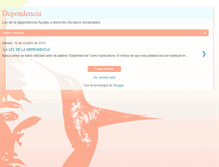 Tablet Screenshot of dependenciaayudas.blogspot.com