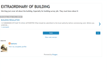 Tablet Screenshot of extraordinaryofbuilding.blogspot.com