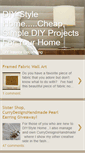 Mobile Screenshot of diystylehome.blogspot.com