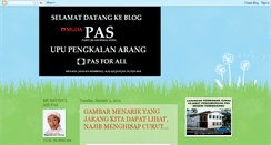 Desktop Screenshot of paspengkalanarang.blogspot.com