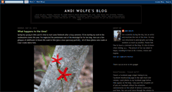 Desktop Screenshot of andiwolfe.blogspot.com