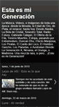 Mobile Screenshot of esmigeneracion.blogspot.com