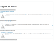 Tablet Screenshot of lugaresdel-mundo.blogspot.com