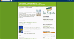 Desktop Screenshot of ecoemporio.blogspot.com