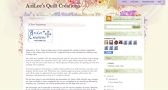 Desktop Screenshot of anilee.blogspot.com
