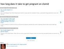 Tablet Screenshot of howtogetpregnantonclomid.blogspot.com