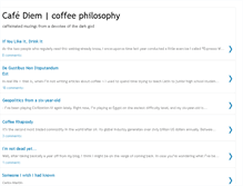 Tablet Screenshot of cafediem.blogspot.com