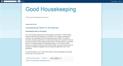 Desktop Screenshot of good-housekeepingservice.blogspot.com