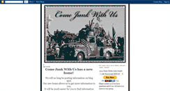 Desktop Screenshot of comejunkwithus.blogspot.com