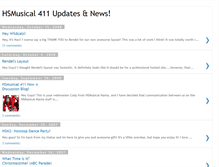 Tablet Screenshot of hsm411.blogspot.com