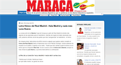 Desktop Screenshot of diariomaraca.blogspot.com