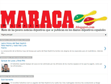 Tablet Screenshot of diariomaraca.blogspot.com