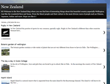 Tablet Screenshot of newzealandtrip2011.blogspot.com