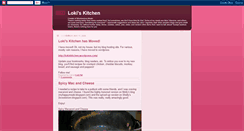 Desktop Screenshot of lokiskitchen.blogspot.com