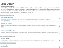 Tablet Screenshot of lokiskitchen.blogspot.com