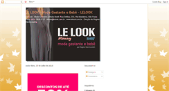 Desktop Screenshot of lelook-moda-gestante-bebe-uniformes.blogspot.com