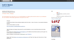 Desktop Screenshot of loisdp.blogspot.com