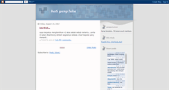 Desktop Screenshot of hati-yang-luka.blogspot.com