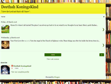 Tablet Screenshot of deethahkoningskind.blogspot.com