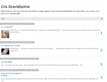 Tablet Screenshot of crisgravidissima.blogspot.com