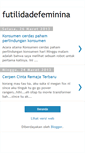 Mobile Screenshot of futilidadefeminina.blogspot.com