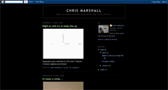 Desktop Screenshot of chris-marshall.blogspot.com