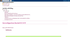 Desktop Screenshot of investigacionsocial2uct.blogspot.com