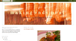 Desktop Screenshot of makingendsmeat.blogspot.com