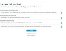 Tablet Screenshot of casadeipensieri.blogspot.com