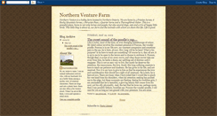 Desktop Screenshot of northernventure.blogspot.com