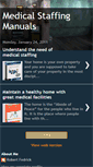 Mobile Screenshot of medicalstaffingmanuals.blogspot.com