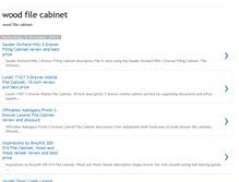 Tablet Screenshot of bestwoodfilecabinet-review.blogspot.com