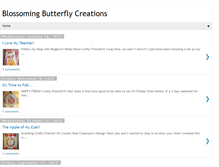 Tablet Screenshot of blossomingbutterflycreations.blogspot.com