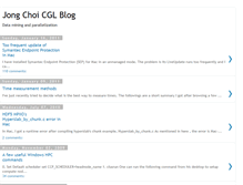 Tablet Screenshot of jychoi-report-cgl.blogspot.com