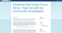Desktop Screenshot of forum-facebookadsguide.blogspot.com