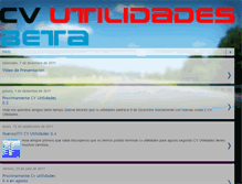 Tablet Screenshot of cvutilidades.blogspot.com