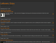 Tablet Screenshot of leftoversenjoy.blogspot.com