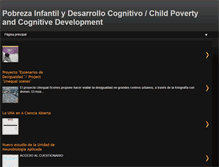 Tablet Screenshot of pobrezaydesarrollocognitivo.blogspot.com