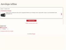 Tablet Screenshot of anvelopeieftine.blogspot.com