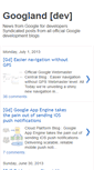 Mobile Screenshot of googland-dev.blogspot.com