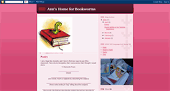 Desktop Screenshot of ann-bookworms.blogspot.com