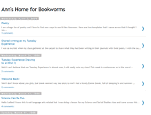 Tablet Screenshot of ann-bookworms.blogspot.com