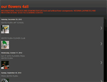 Tablet Screenshot of ourflowers4all.blogspot.com