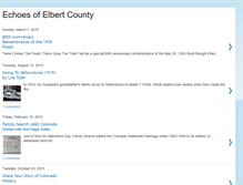 Tablet Screenshot of echoesofelbertcounty.blogspot.com