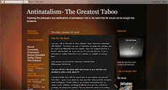 Desktop Screenshot of antinatalism.blogspot.com