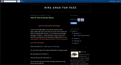 Desktop Screenshot of miraawadmusic.blogspot.com