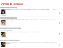 Tablet Screenshot of cronicasdenarragonia.blogspot.com