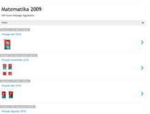 Tablet Screenshot of math09-uin.blogspot.com