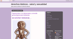 Desktop Screenshot of derechosles-salud.blogspot.com